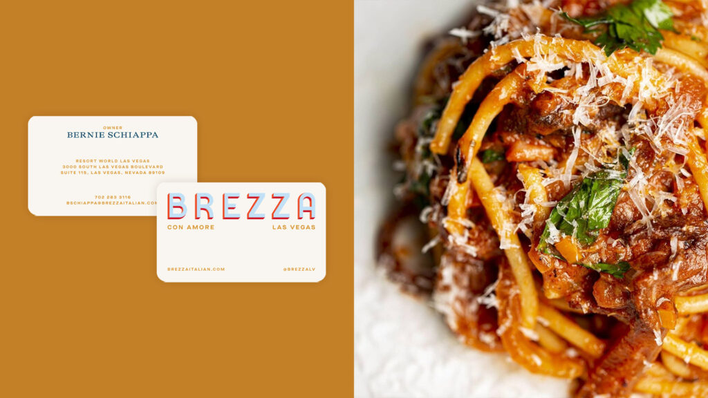 Brezza | Restaurant Branding | Bartlett Brands